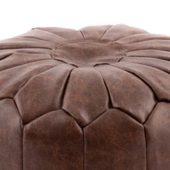 Dunelm Moroccan Stitched Pouffe -Furniture Sale Shop 1000007167 alt03