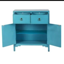 Dunelm Hanna Teal Chest -Furniture Sale Shop 1000114456 alt02