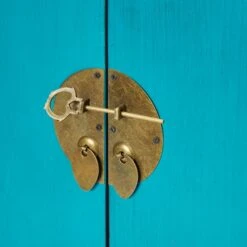 Dunelm Hanna Teal Chest -Furniture Sale Shop 1000114456 alt05