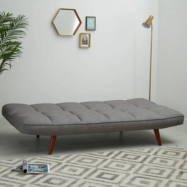Dunelm Xander Grey Colour Pop Clic Clac Sofa Bed 3 Dunelm Xander Grey Colour Pop Clic Clac Sofa Bed - Image 3
