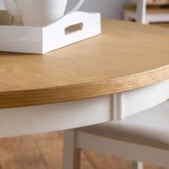 Julian Bowen Davenport Round Pedestal Table -Furniture Sale Shop 1000135378 alt02