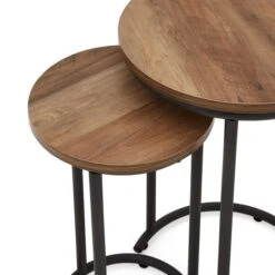 Dunelm Fulton Nest Of Tables Pine Effect 10 Dunelm Fulton Nest Of Tables Pine Effect -Furniture Sale Shop 1000146591 alt04