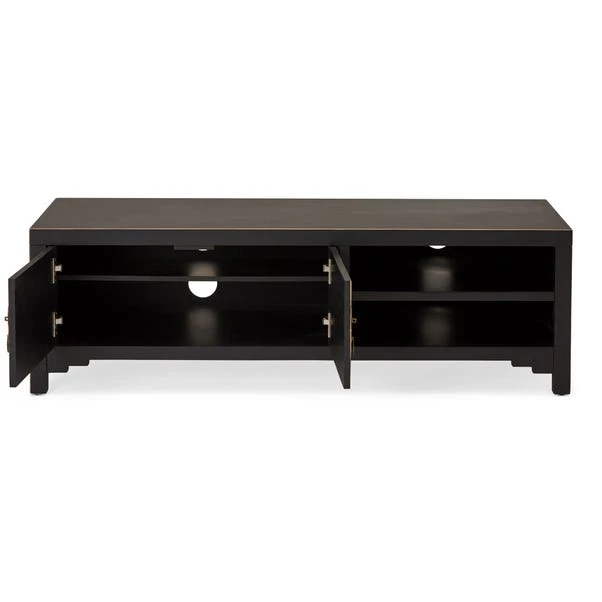 Dunelm Hanna Black Wide TV Stand 3 Dunelm Hanna Black Wide TV Stand - Image 3