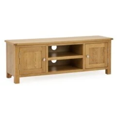Dunelm Bromley Wide TV Unit Oak -Furniture Sale Shop 1000157737 alt03