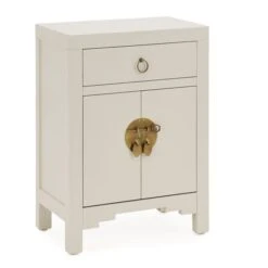 Dunelm Hanna Small 1 Drawer & 1 Door Chest, Oyster Grey 8 Dunelm Hanna Small 1 Drawer & 1 Door Chest, Oyster Grey -Furniture Sale Shop 1000157791 alt02