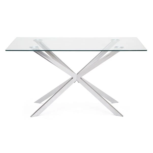 Dunelm Lumia Glass Dining Table 2 Dunelm Lumia Glass Dining Table - Image 2