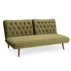 Dunelm Elodie Velvet Sofa Bed -Furniture Sale Shop 1000157953 alt03