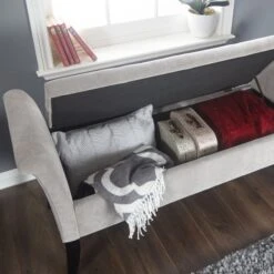 GFW Balmoral Silver Chenille Window Seat 10 GFW Balmoral Silver Chenille Window Seat -Furniture Sale Shop 1000160631 alt04