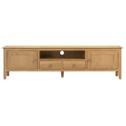 Julian Bowen Cotswold Widescreen TV Unit 6 Julian Bowen Cotswold Widescreen TV Unit -Furniture Sale Shop 1000169298 alt02