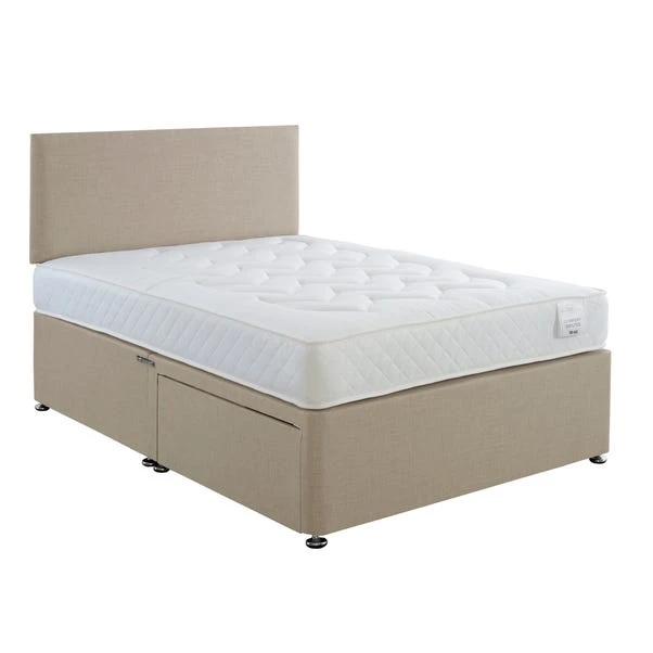 Dunelm Comfort Divan Bed With Mattress 2 Dunelm Comfort Divan Bed With Mattress - Image 2