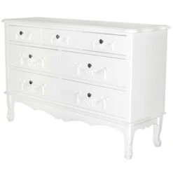 Dunelm Toulouse 7 Drawer Chest, Ivory 6 Dunelm Toulouse 7 Drawer Chest, Ivory -Furniture Sale Shop 30205873 alt02