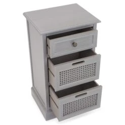 Dunelm Lucy Cane 3 Drawer Bedside Table 9 Dunelm Lucy Cane 3 Drawer Bedside Table -Furniture Sale Shop 30267546 alt04