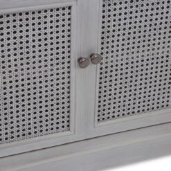 Dunelm Lucy Cane Grey Small Sideboard -Furniture Sale Shop 30267547 alt06