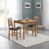 Julian Bowen Coxmoor Oak Square Dining Table