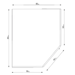 Harmony Angel Corner Wardrobe, White -Furniture Sale Shop 30541765 alt09