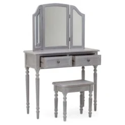 Dunelm Lucy Cane 2 Drawer Dressing Table Set With Mirror 9 Dunelm Lucy Cane 2 Drawer Dressing Table Set With Mirror -Furniture Sale Shop 30564558 alt04