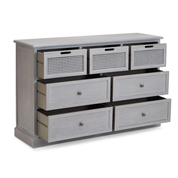 Dunelm Lucy Cane 7 Drawer Chest 3 Dunelm Lucy Cane 7 Drawer Chest - Image 3