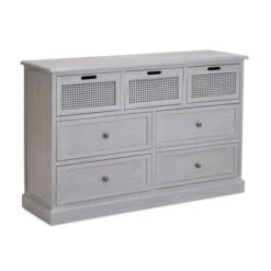 Dunelm Lucy Cane 7 Drawer Chest 9 Dunelm Lucy Cane 7 Drawer Chest -Furniture Sale Shop 30569887 alt04
