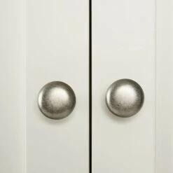 Dunelm Compton Double 3 Drawer Wardrobe, Ivory & Oak -Furniture Sale Shop 30605616 alt05