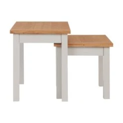 Dunelm Bromley Grey Nest Of Tables -Furniture Sale Shop 30609624 alt04