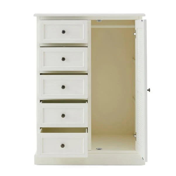 Dunelm Lucy Small Single 5 Drawer Wardrobe 4 Dunelm Lucy Small Single 5 Drawer Wardrobe - Image 4