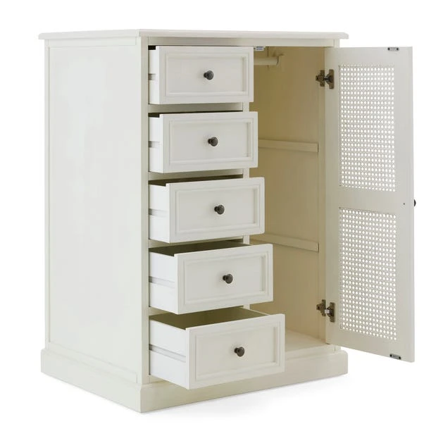 Dunelm Lucy Small Single 5 Drawer Wardrobe 6 Dunelm Lucy Small Single 5 Drawer Wardrobe - Image 6
