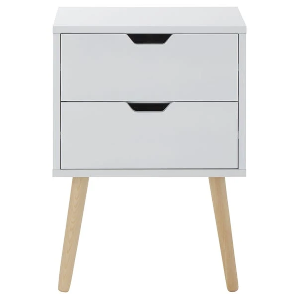 GFW Nyborg 2 Drawer Bedside Table 1 GFW Nyborg 2 Drawer Bedside Table