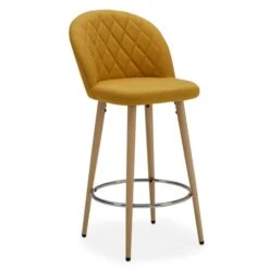 Dunelm Astrid Fabric Bar Stool 8 Dunelm Astrid Fabric Bar Stool -Furniture Sale Shop 30662740 alt02