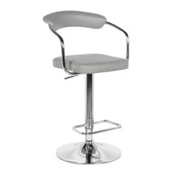 Dunelm Houston Faux Leather Bar Stool