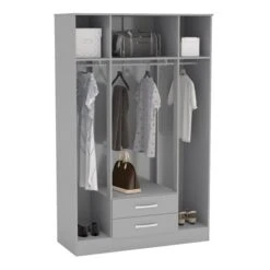 Birlea Lynx 4 Door Wardrobe Mirrored -Furniture Sale Shop 30693714 alt02
