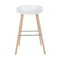 Dunelm Erik White Bar Stool 8 Dunelm Erik White Bar Stool -Furniture Sale Shop 30711152 alt02