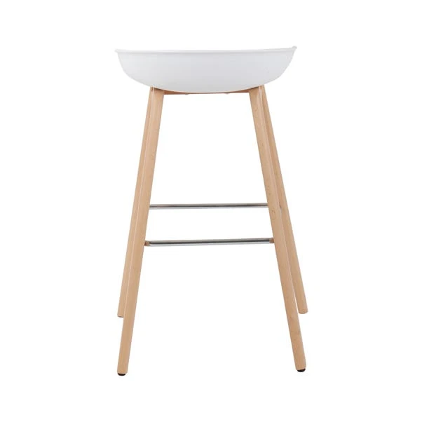 Dunelm Erik White Bar Stool 5 Dunelm Erik White Bar Stool - Image 5