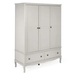 Dunelm Clara Triple Wardrobe, Grey -Furniture Sale Shop 30712489 alt02