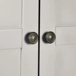 Dunelm Clara Triple Wardrobe, Grey -Furniture Sale Shop 30712489 alt05