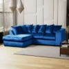 The Original Sofa Company Blake Left Hand Soft Velvet Corner Sofa