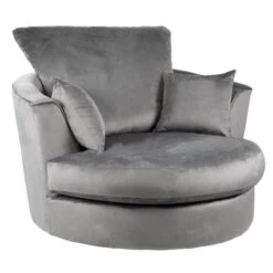 Dunelm Blake Soft Velvet Swivel Chair 8 Dunelm Blake Soft Velvet Swivel Chair -Furniture Sale Shop 30720431 alt02