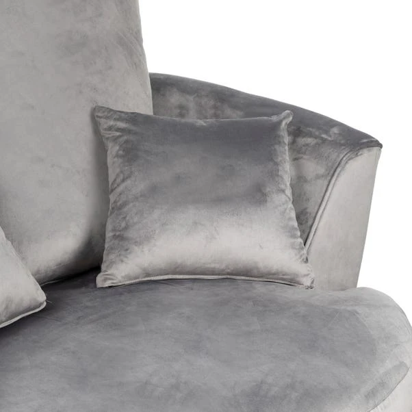 Dunelm Blake Soft Velvet Swivel Chair 5 Dunelm Blake Soft Velvet Swivel Chair - Image 5