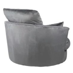 Dunelm Blake Soft Velvet Swivel Chair 11 Dunelm Blake Soft Velvet Swivel Chair -Furniture Sale Shop 30720431 alt05