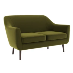 Dunelm Eddie Velvet 2 Seater Small Tub Sofa 8 Dunelm Eddie Velvet 2 Seater Small Tub Sofa -Furniture Sale Shop 30725996 alt02