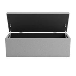 Dunelm Oswald Faux Wool Buttoned Ottoman Bench -Furniture Sale Shop 30726579 alt04