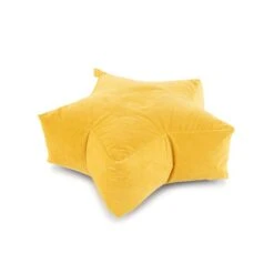 Dunelm Kid's Isla Star Pouffe Citrus -Furniture Sale Shop 30727048 alt03