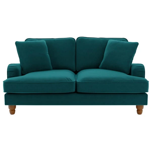 Dunelm Beatrice Matte Velvet 2 Seater Sofa 2 Dunelm Beatrice Matte Velvet 2 Seater Sofa - Image 2