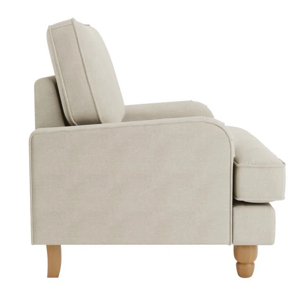 Dunelm Beatrice Luna Fabric Armchair 4 Dunelm Beatrice Luna Fabric Armchair - Image 4
