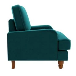 Dunelm Beatrice Matte Velvet Armchair -Furniture Sale Shop 30727304 alt03