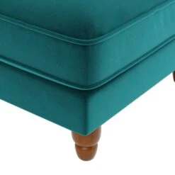 Dunelm Beatrice Matte Velvet Footstool -Furniture Sale Shop 30727307 alt03
