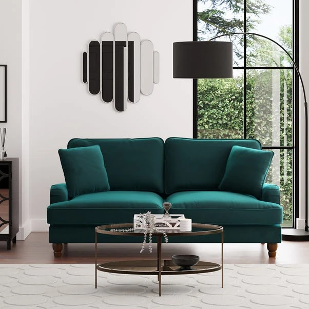 Dunelm Beatrice Matte Velvet 3 Seater Sofa Bed 3 Dunelm Beatrice Matte Velvet 3 Seater Sofa Bed - Image 3