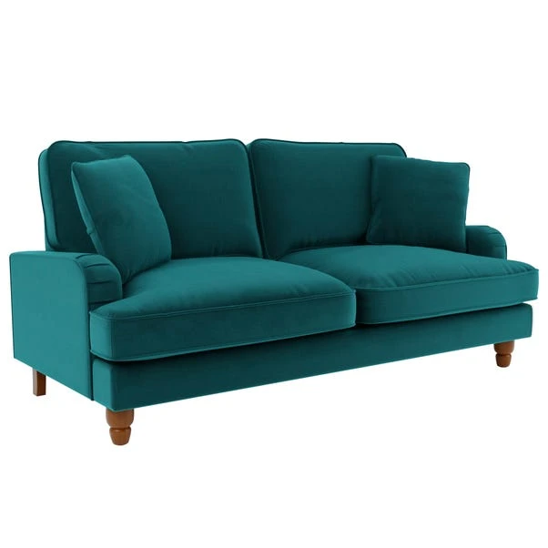 Dunelm Beatrice Matte Velvet 3 Seater Sofa Bed 5 Dunelm Beatrice Matte Velvet 3 Seater Sofa Bed - Image 5