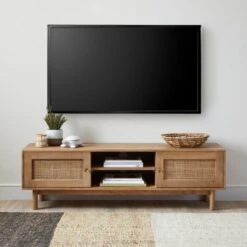 Dunelm Indi Wide TV Stand
