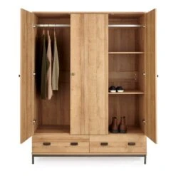 Dunelm Fulton Triple Wardrobe -Furniture Sale Shop 30728575 alt03