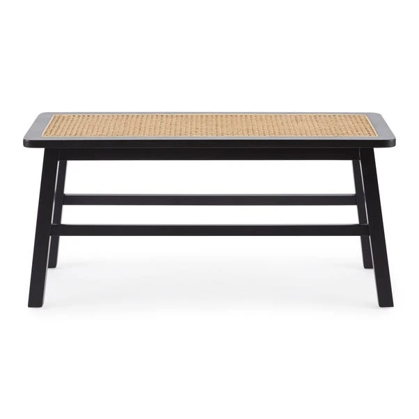 Dunelm Franco Cane Dining Bench 2 Dunelm Franco Cane Dining Bench - Image 2